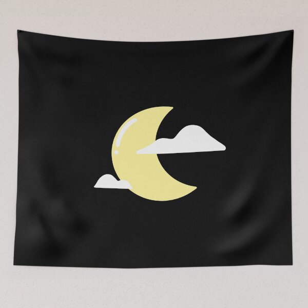 Item preview, Crescent Moon in a Cloudy Sky  designed and sold by foriox.