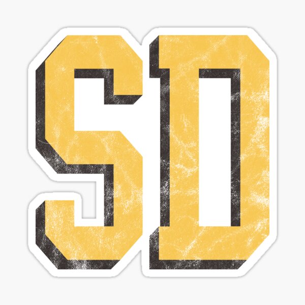 SD (San Diego) Sticker