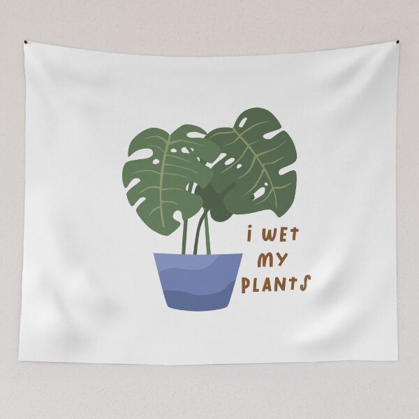 Item preview, Monstera Madness I Wet My Plants designed and sold by DearFawnStudio.