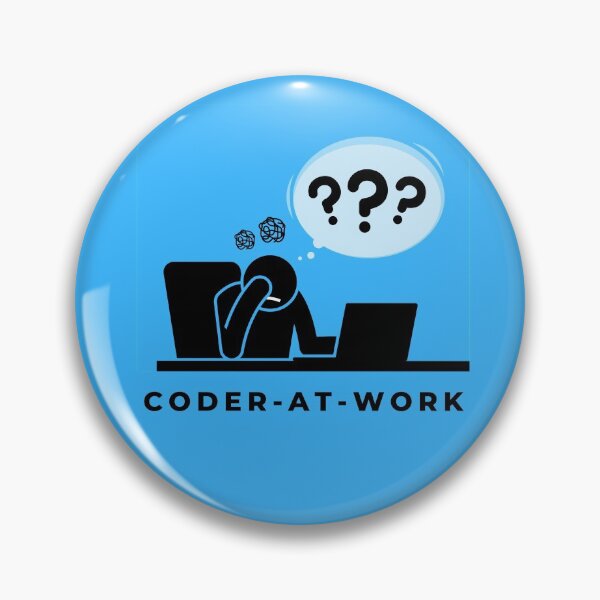 Item preview, Coder at Work designed and sold by razvigod.