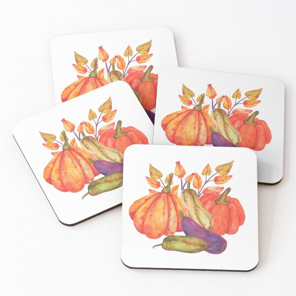 Item preview, Colourfull pumpkins designed and sold by Designhub14.