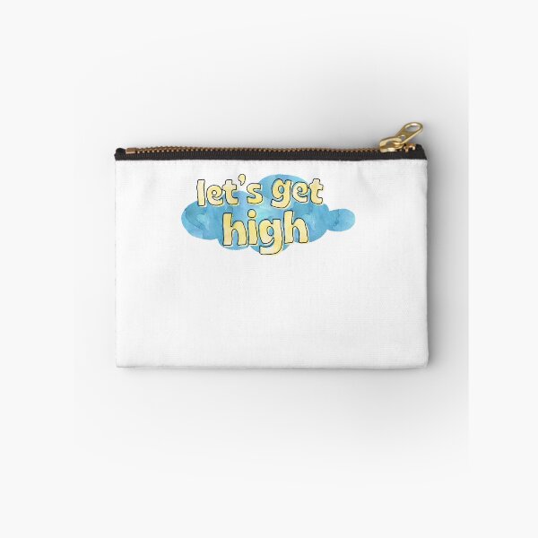 Item preview, Let's Get High Clouds Watercolor Weed designed and sold by sharedipmemes.