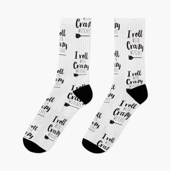 Item preview, Halloween - I roll with crazy witches - funny Halloween  designed and sold by Tropical Blood.