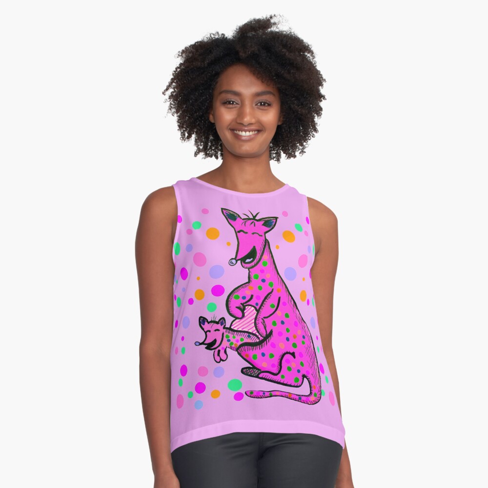 Item preview, Sleeveless Top designed and sold by HappigalArt.