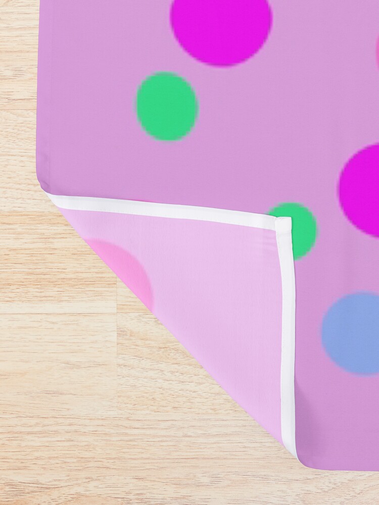 Alternate view of Kangaroo with Baby Laughing Pink Shower Curtain