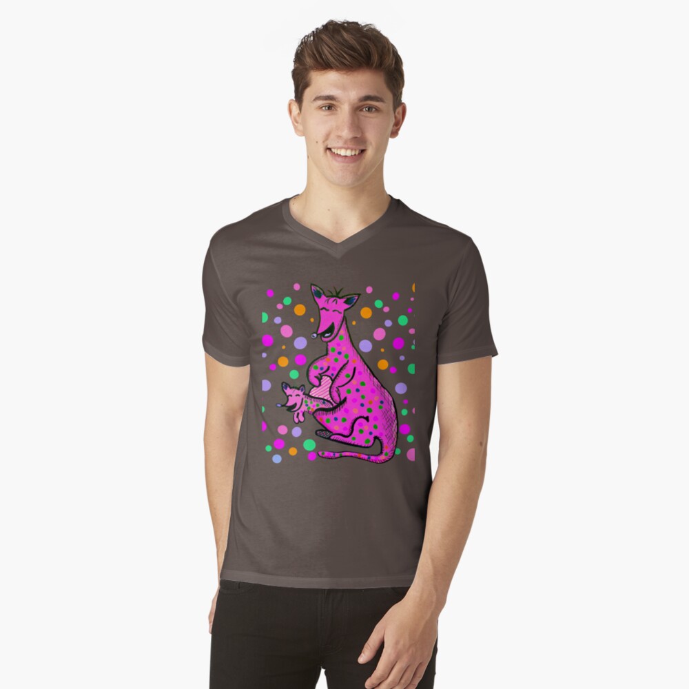 Item preview, V-Neck T-Shirt designed and sold by HappigalArt.
