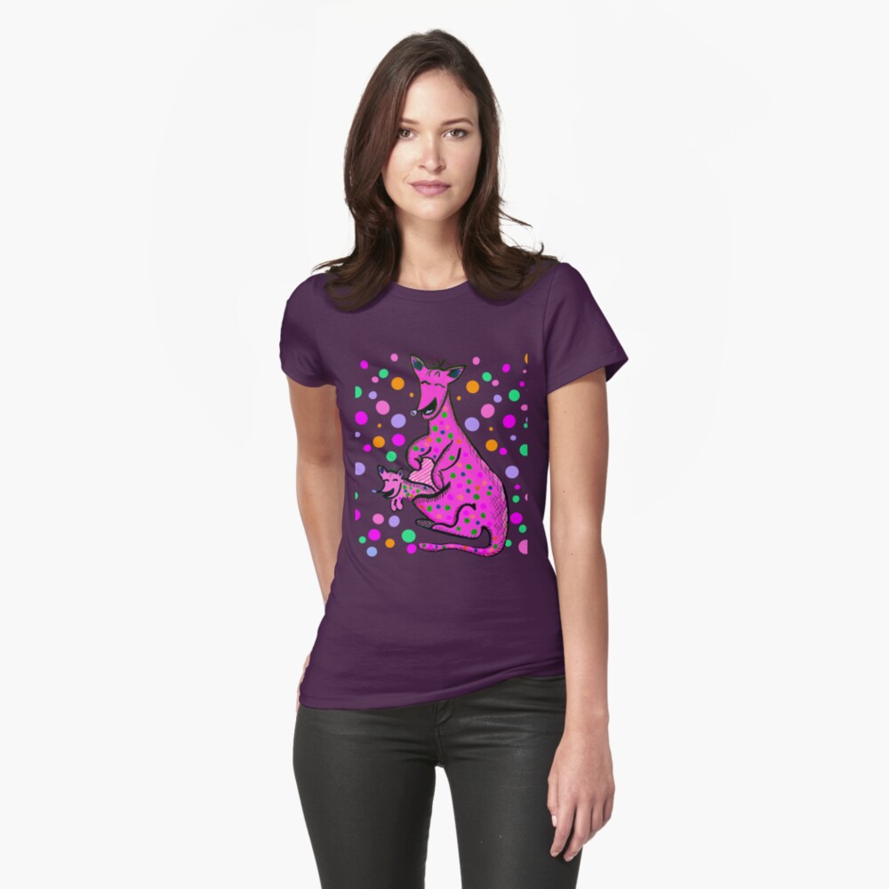 Item preview, Fitted T-Shirt designed and sold by HappigalArt.