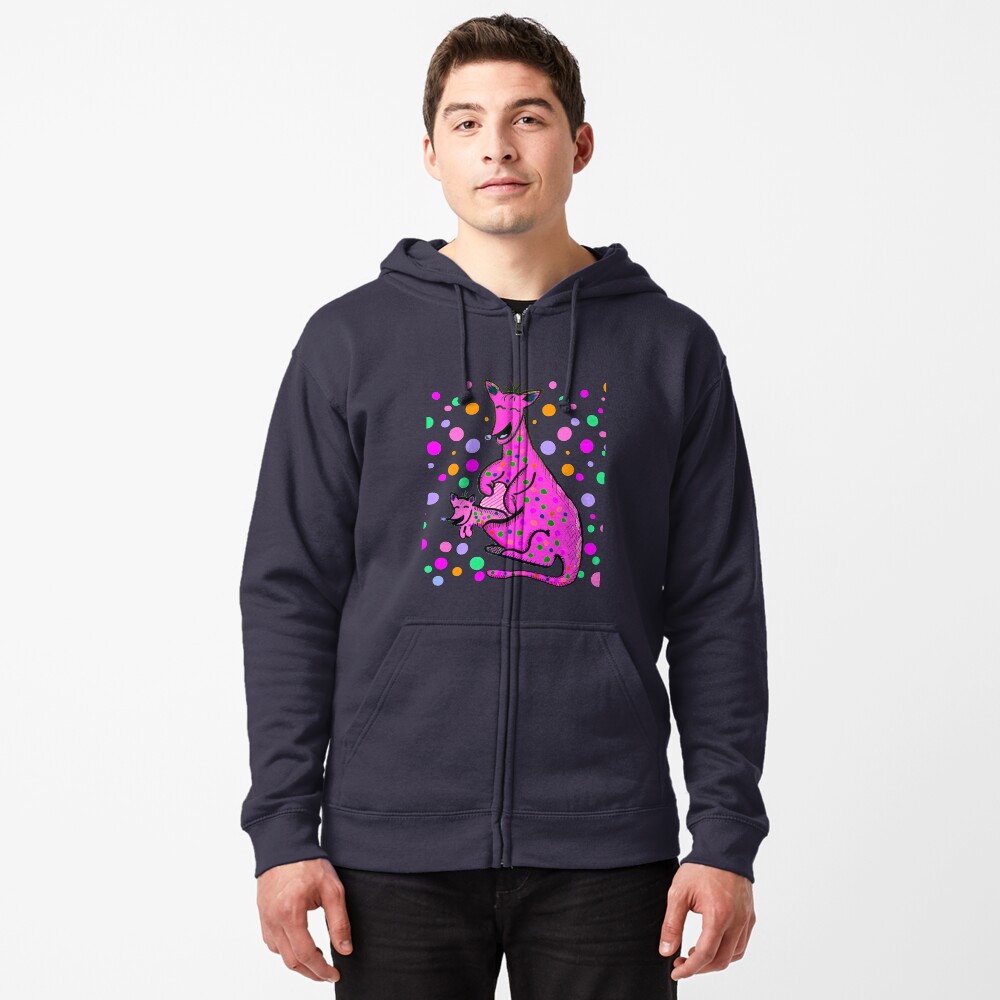 Item preview, Zipped Hoodie designed and sold by HappigalArt.