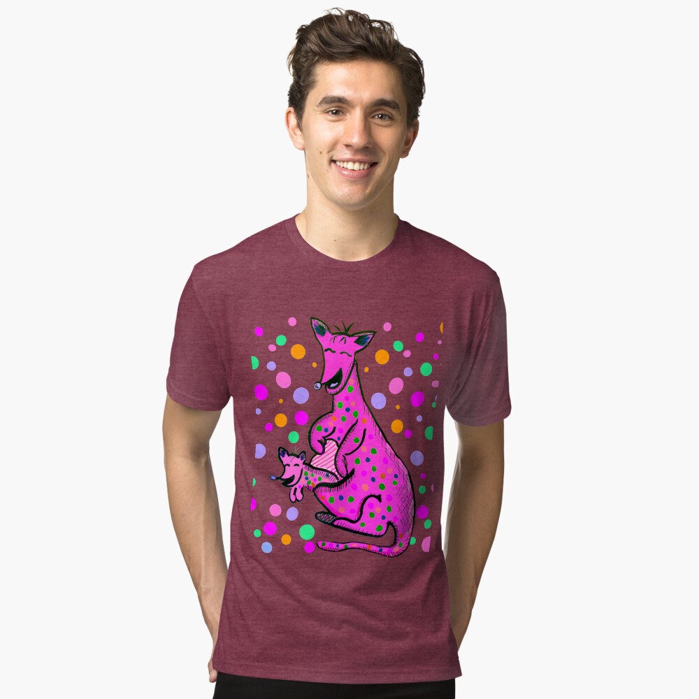 Item preview, Tri-blend T-Shirt designed and sold by HappigalArt.