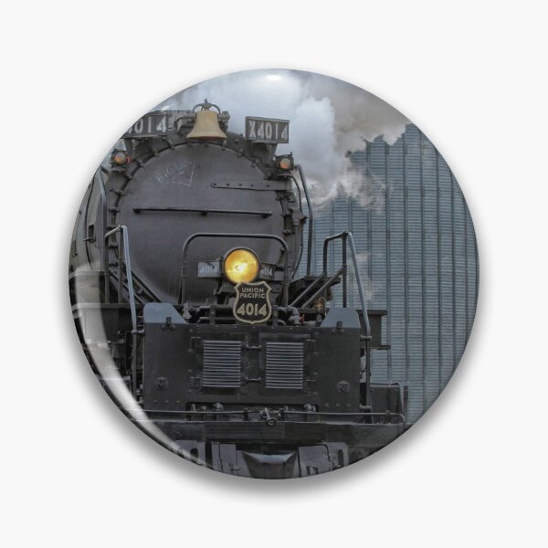 Item preview, Big Boy Steam Train Leaving Ellsworth Kansas USA designed and sold by ROBERTDBROZEK.