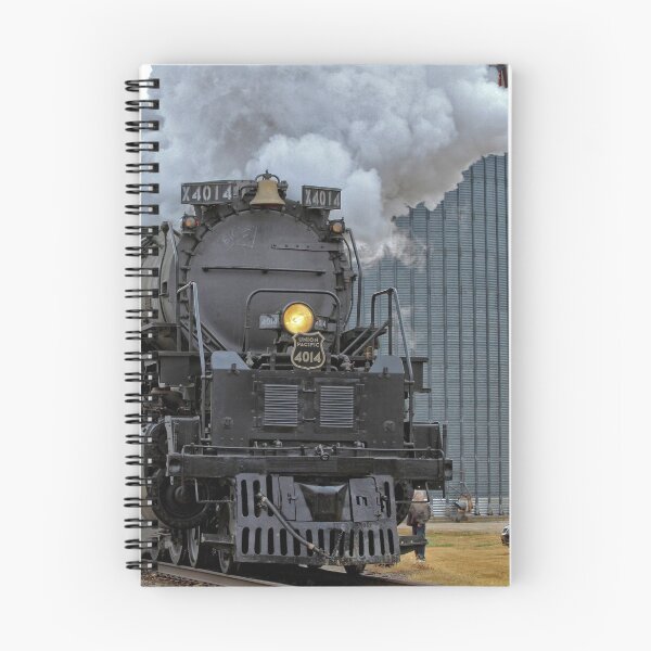 Item preview, Big Boy Steam Train Leaving Ellsworth Kansas USA designed and sold by ROBERTDBROZEK.