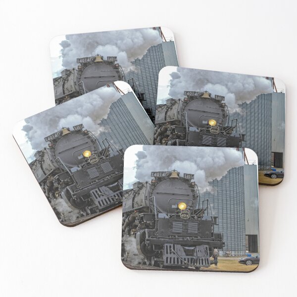 Item preview, Big Boy Steam Train Leaving Ellsworth Kansas USA designed and sold by ROBERTDBROZEK.