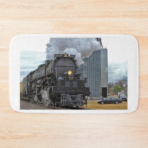 Item preview, Big Boy Steam Train Leaving Ellsworth Kansas USA designed and sold by ROBERTDBROZEK.