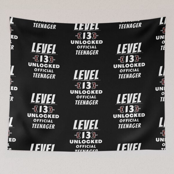 Item preview, Level 13 Unlocked Official Teenager designed and sold by Aminovak.
