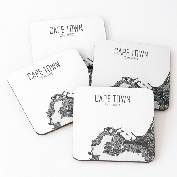 Item preview, Cape Town City Map designed and sold by pinspace.
