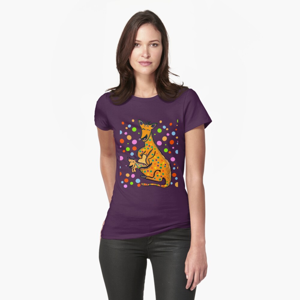 Item preview, Fitted T-Shirt designed and sold by HappigalArt.
