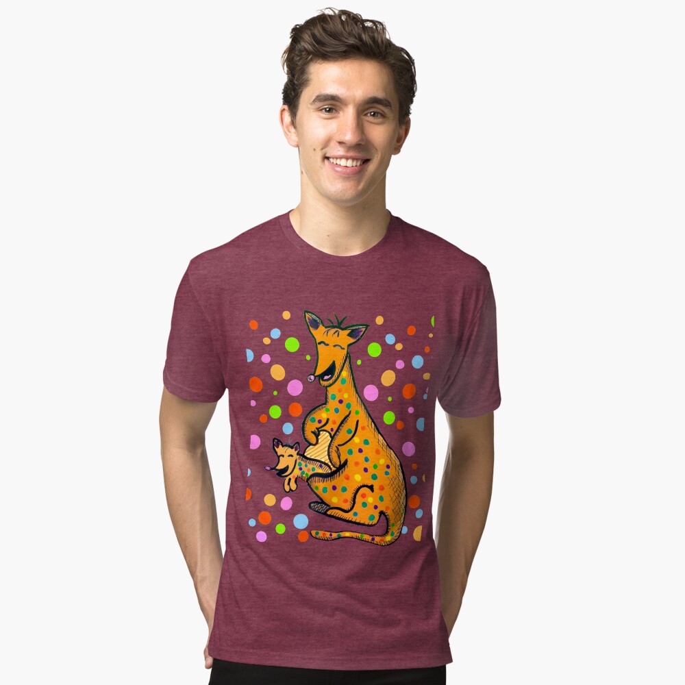 Item preview, Tri-blend T-Shirt designed and sold by HappigalArt.