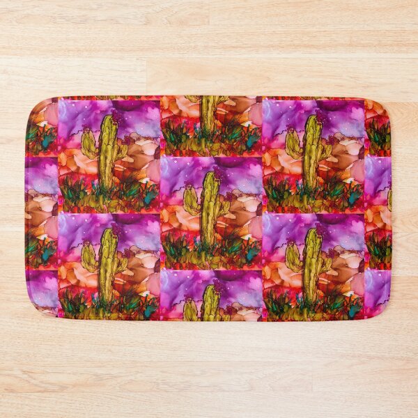 Item preview, Saguaro at Sunset Alcohol Ink designed and sold by Artfully Abstracted.