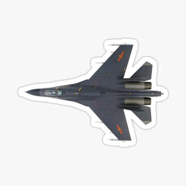 J-11 fighter Sticker