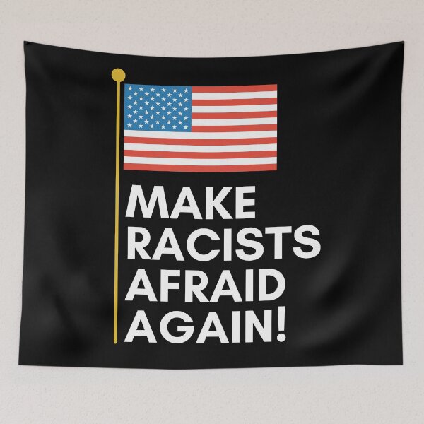Item preview, make racists afraid again designed and sold by Zaibo.