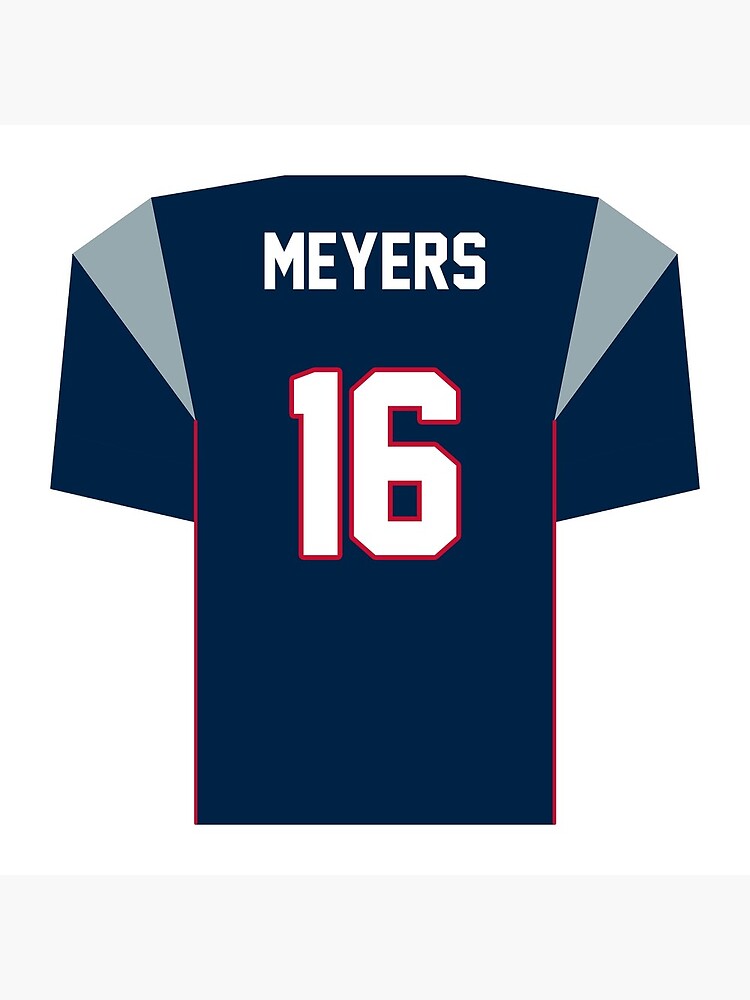 Jakobi Meyers - Patriots Jersey Photographic Print for Sale by