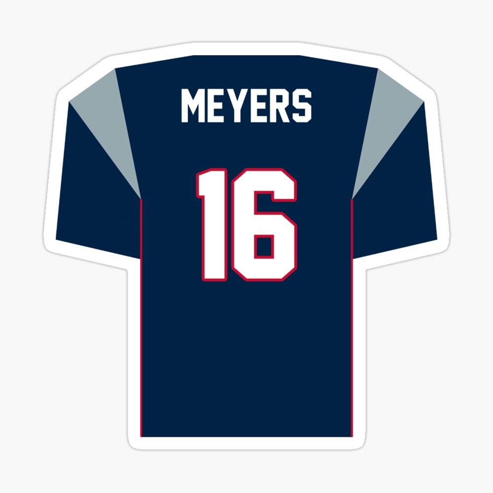 Jakobi Meyers - Patriots Jersey Photographic Print for Sale by