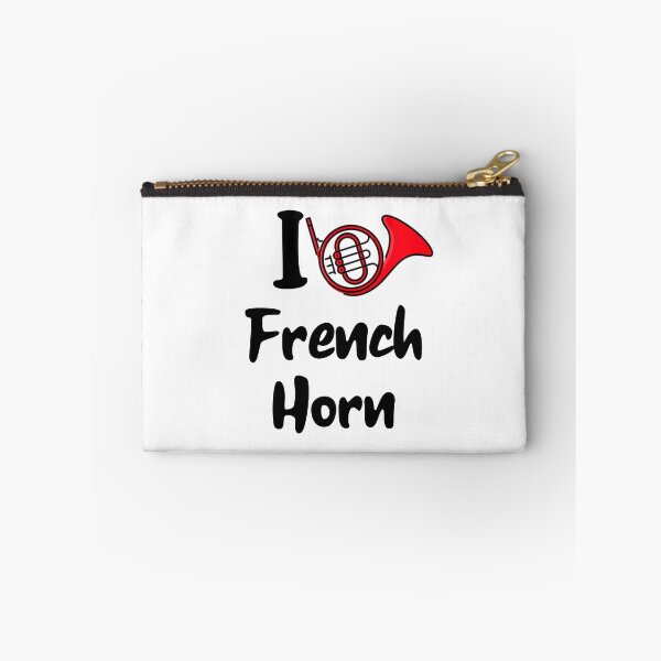 Item preview, “I Love French Horn” Music Band Orchestra Piano designed and sold by musicmusicpin.