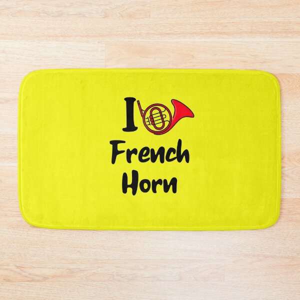 Item preview, “I Love French Horn” Music Band Orchestra Piano designed and sold by musicmusicpin.