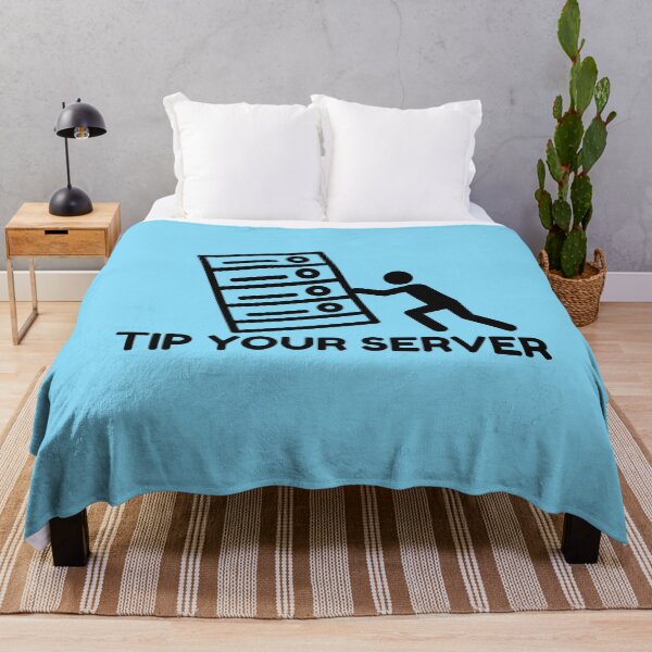 Item preview, Tip Your Server Funny Design- black designed and sold by MixedBagMerch.
