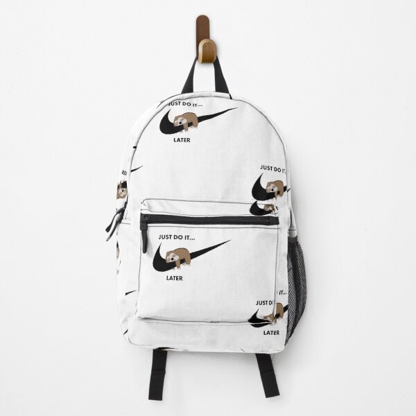 Lazy Sloth Just do it later Backpack
