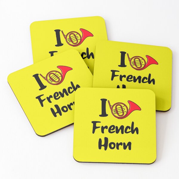 Item preview,  “I Love French Horn” Music Band Orchestra Piano designed and sold by musicmusicpin.
