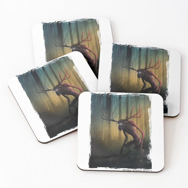 Item preview, Wendigo - Original Comic Watercolor Cryptid Artwork designed and sold by NatIntrovertSoc.