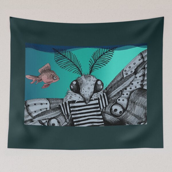 Item preview, Underwater Mothman designed and sold by Deann Acton.