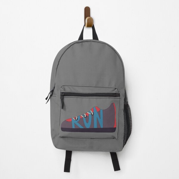 Item preview, Red, Blue, and Purple Running Shoe Doodle designed and sold by klaireep.