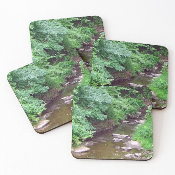 Item preview, Country Stream Photograph Beautiful Nature Peaceful Babbling Creek Nature Art designed and sold by tamdevo1.