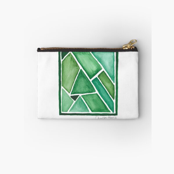 Item preview, Green Geometric Watercolor designed and sold by CheriseMorris.