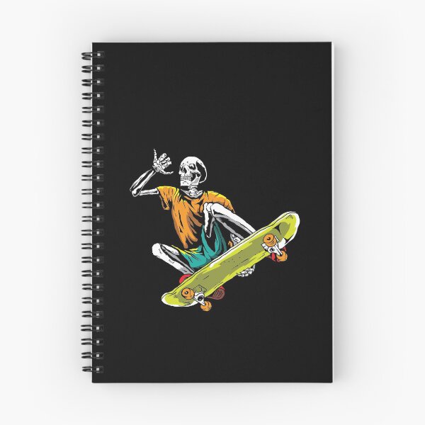 Item preview, Skeleton Skater In Halloween With Skateboard designed and sold by AxzoGerman.