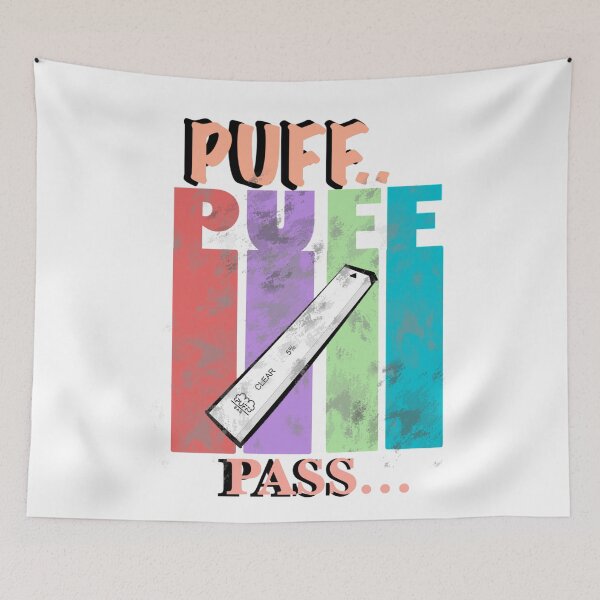 Item preview, Puff Bar Puff Puff Pass retro designed and sold by Cc8266.