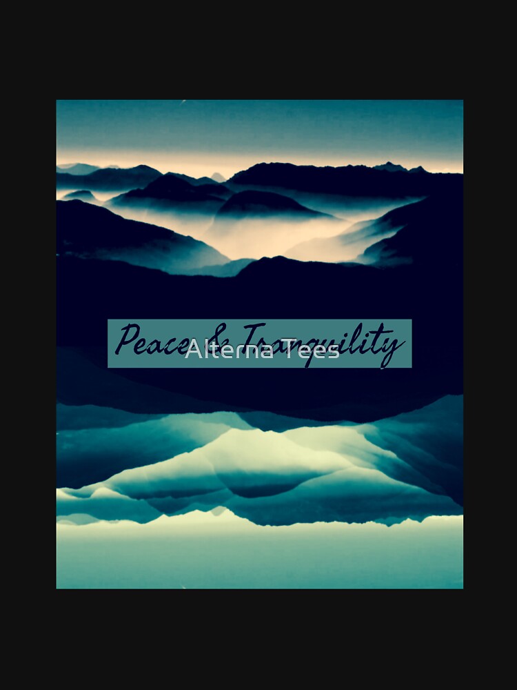 "Reflections of Peace and Tranquility" Tshirt for Sale by sjinq8