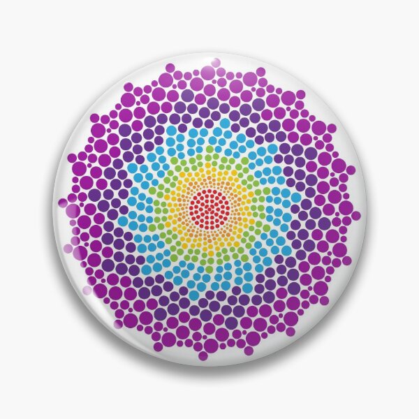 Artikelvorschau, 7 Chakra Dots Mandala - 21 WBG entworfen und verkauft von chakraplaza.