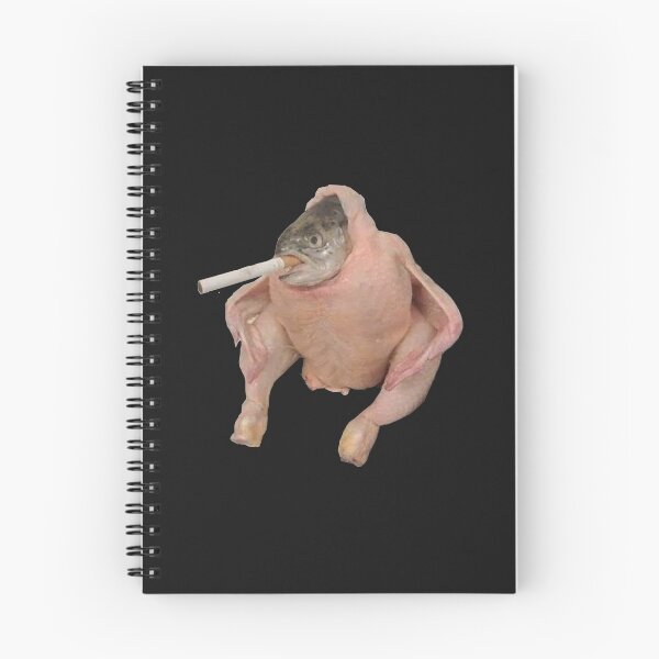 Item preview, A smoking fish inside a chicken designed and sold by jeforce.