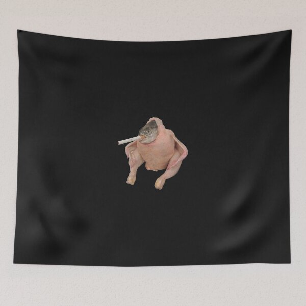 Item preview, A smoking fish inside a chicken designed and sold by jeforce.