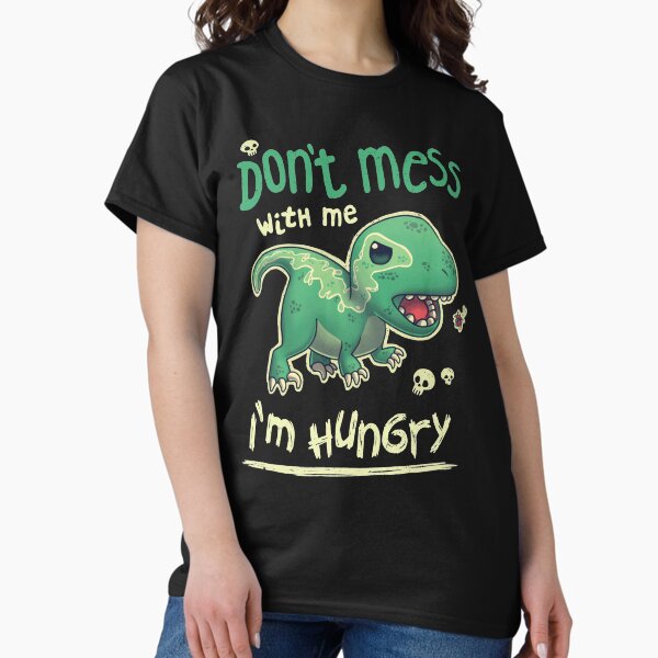 Item preview, Hungry Raptor // Angry Velociraptor, Kawaii Dinosaur, Paleontology designed and sold by Geekydog.