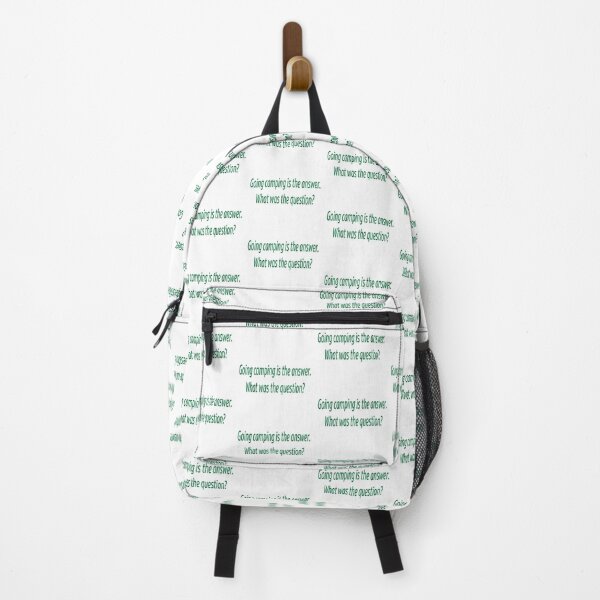 Item preview, Going Camping is the Answer designed and sold by SEEphotos7171.