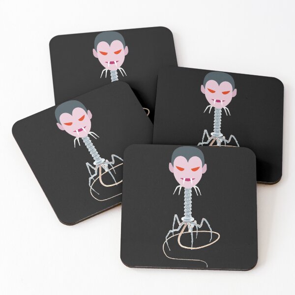 Item preview, MEDICAL LABORATORY SCIENTIST HALLOWEEN VAMPIRE PHAGE DRACULA FUNNY BACTERIOPHAGES  designed and sold by Hippiesole.