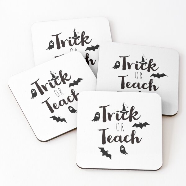 Item preview, Trick or teach - teacher life - teachers - halloween designed and sold by Tropical Blood.