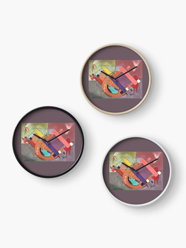 Thumbnail 3 of 4, Clock, Soaking designed and sold by Suniti Saxena.