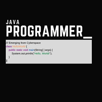 Artwork thumbnail, Java Programmer by Achidesign
