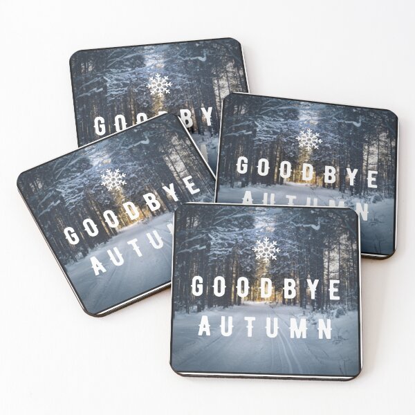 Item preview, Goodbye Autumn, Hello Winter designed and sold by Colorful Misfits.