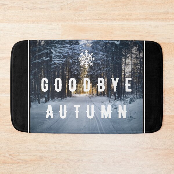 Item preview, Goodbye Autumn, Hello Winter designed and sold by Colorful Misfits.